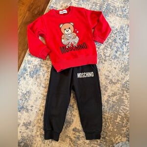 Moschino matching set 3y